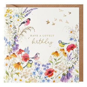 Little Birds Birthday Card