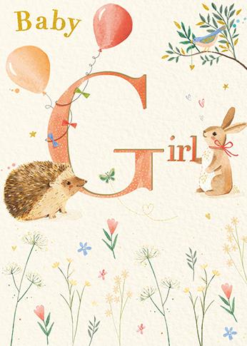 Baby Girl Card