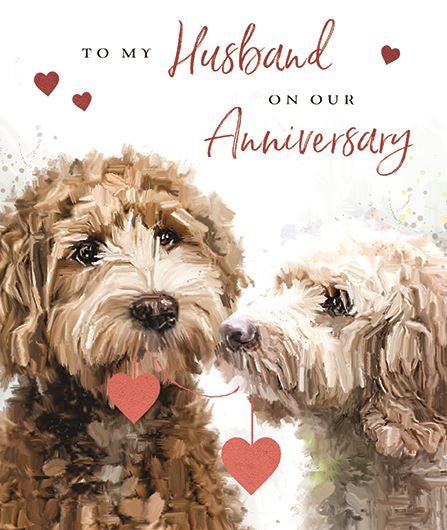 Husband On Our Anniversary Card