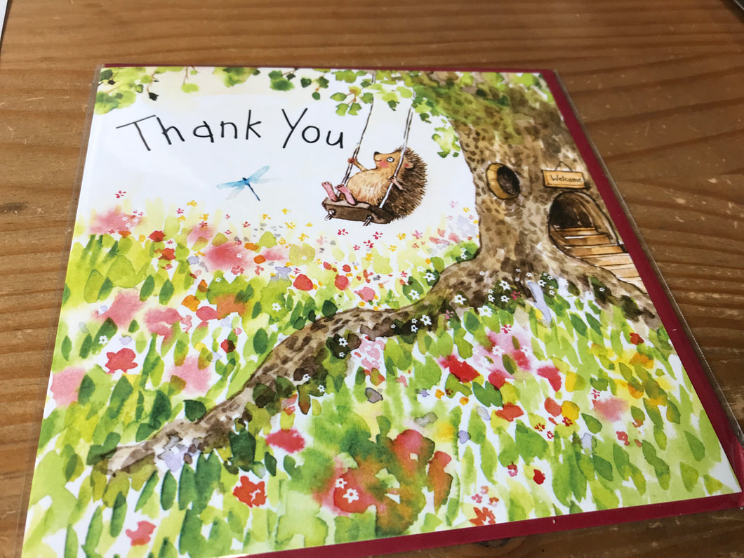 Hedgehog ThankYou Card