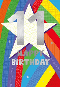 11th Birthday Card