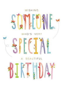 Someone Special Birthday Card