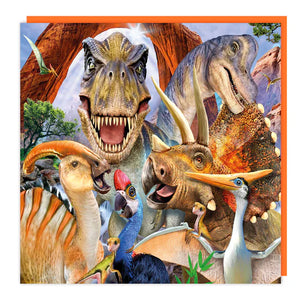 Dinosaur Blank Lenticular 3D Card