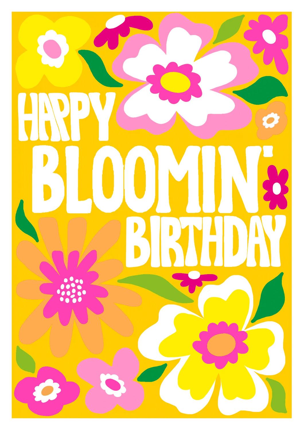 Bloomin’ Birthday Card