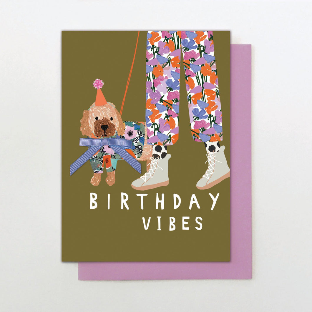 Dog Walking  Birthday Card