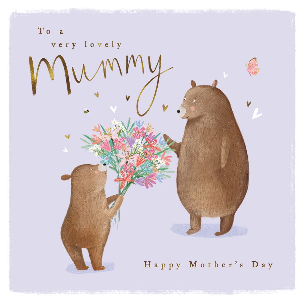 To A Very Lovely Mummy Mothers Day Card