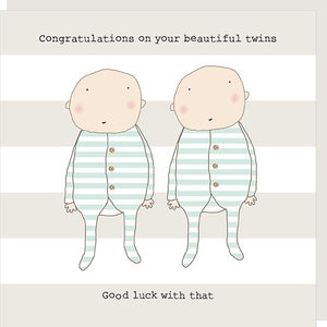 Twins  Card By RosieMadeAThing