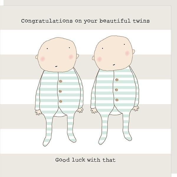 Twins  Card By RosieMadeAThing