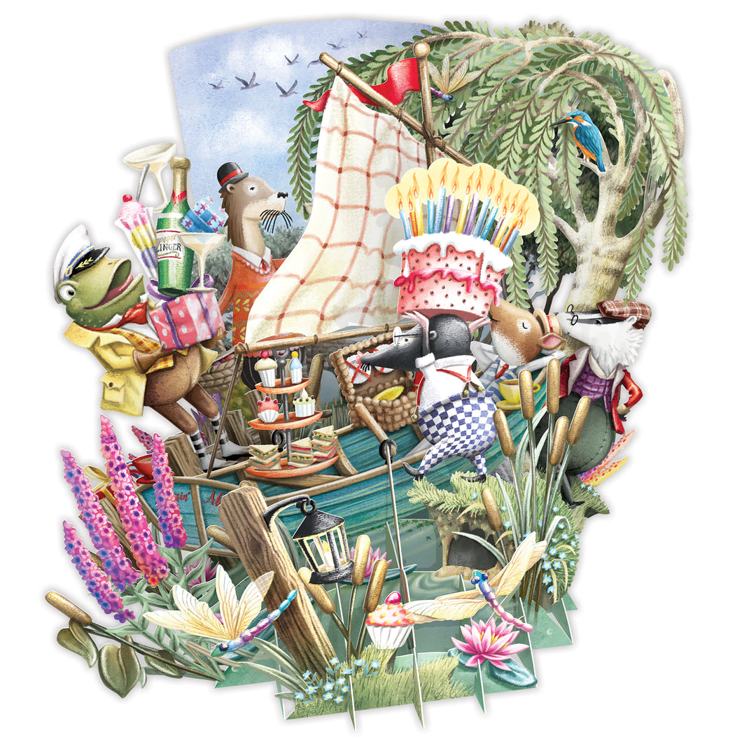The Riverbank 3D Stand Up & Stand Out Card