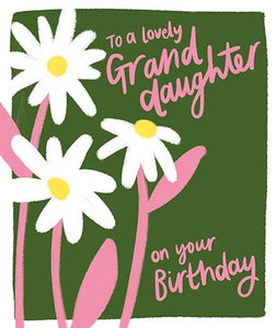 Daisy Granddaughter Birthday Card