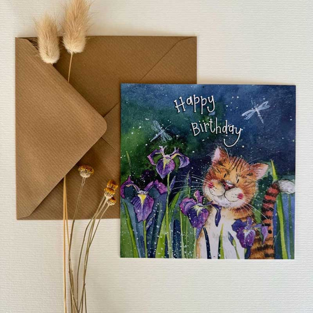 Cat Birthday Card