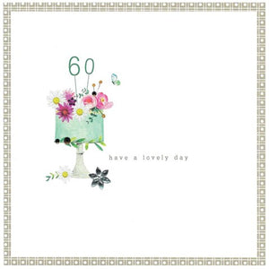 60th Birthday Card