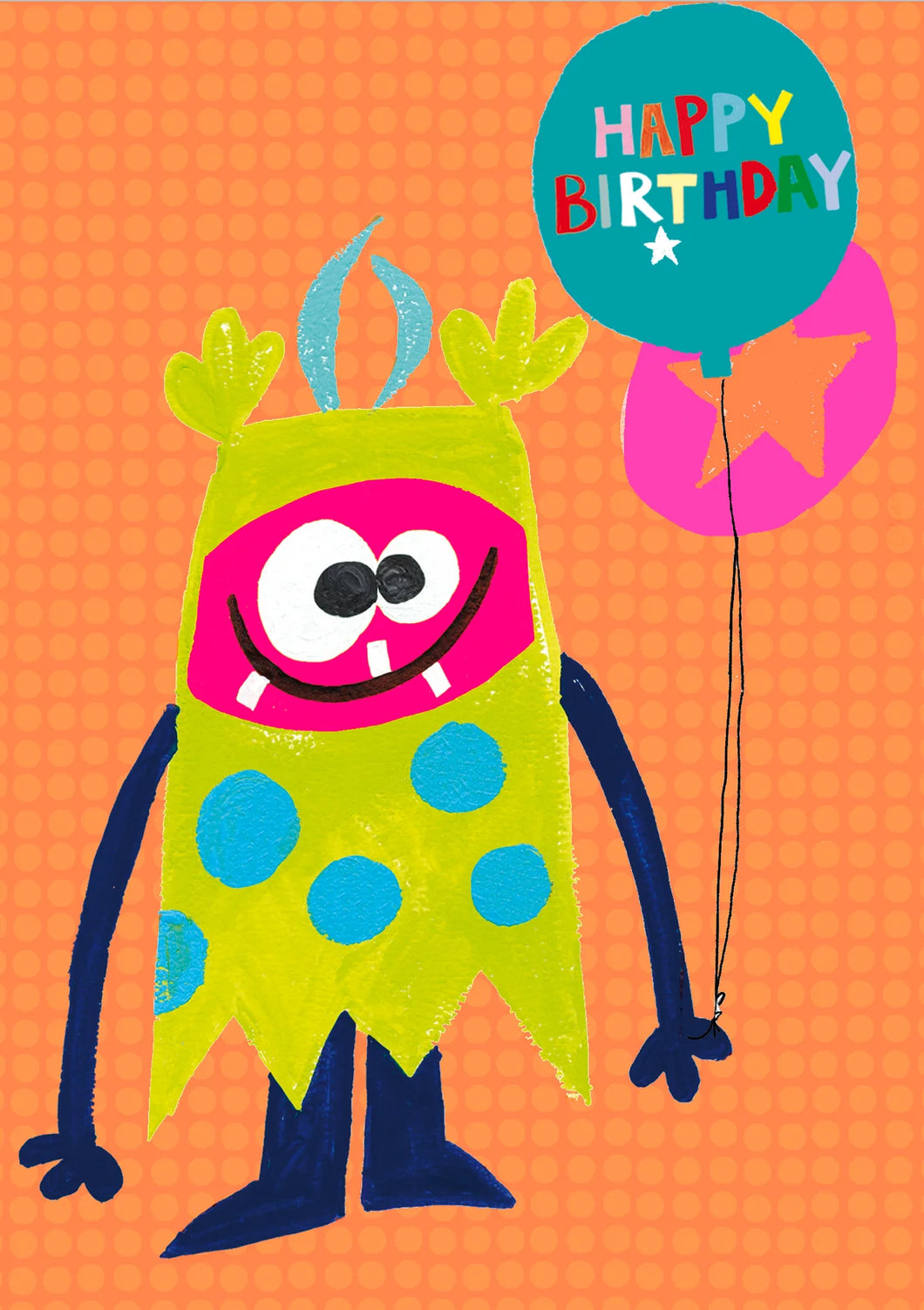 Monster Birthday Card