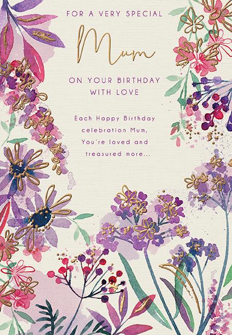 Mum Birthday Card