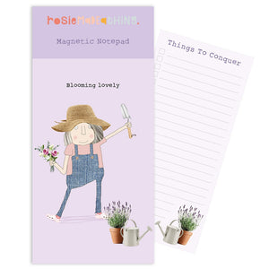 Blooming Lovely Magnetic Notepad By RosieMadeAThing