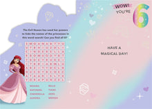 Load image into Gallery viewer, Disney Princess 6th Birthday Card
