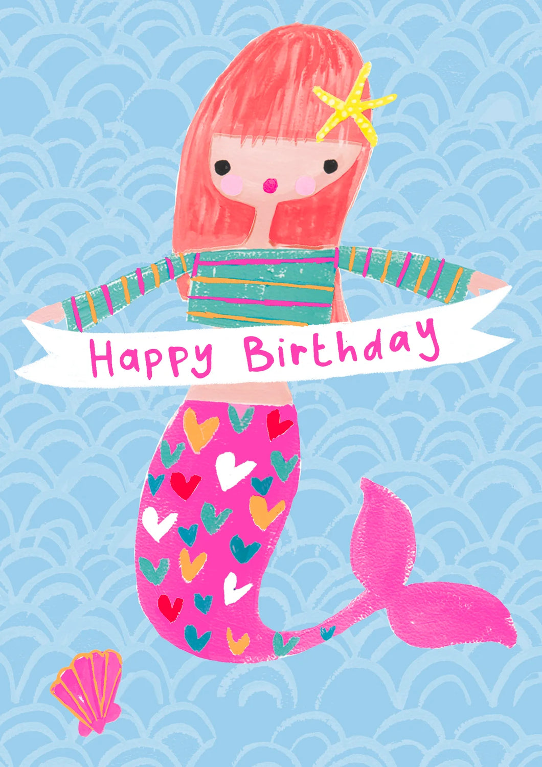 Mermaid Birthday Card