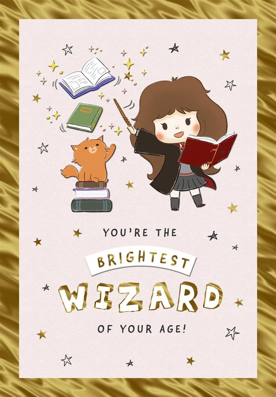Harry Potter Brightest Wizard of Your Age! Birthday Card