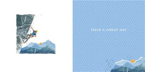 Rock Climbing Birthday Card