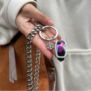 Ski Goggles Keyring