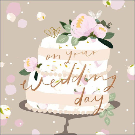 Cake Wedding Card