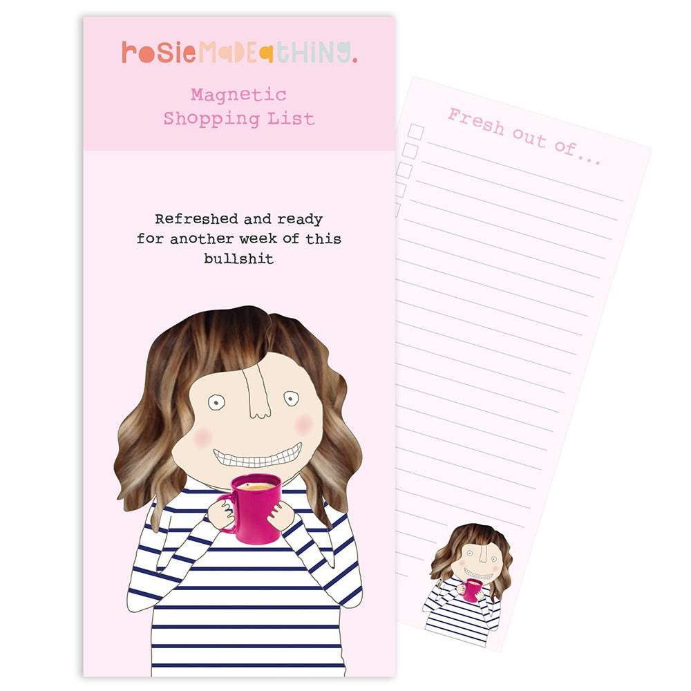 Refreshed & Ready Magnetic Notepad By RosieMadeAThing