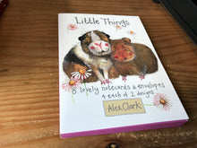 Load image into Gallery viewer, Guinea Pigs and Rabbits Box 8 Notecards
