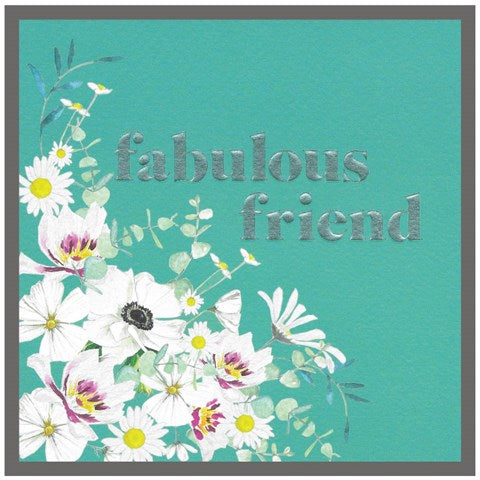 Mixed Daisy  Friend Birthday Card