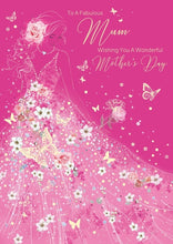 Load image into Gallery viewer, Pink Flower Dress Mother’s Day Card
