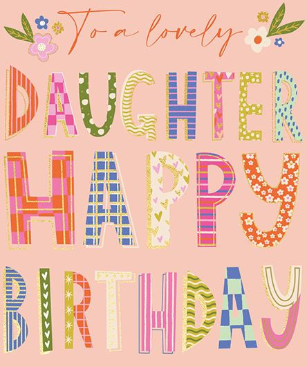 Daughter Birthday Card