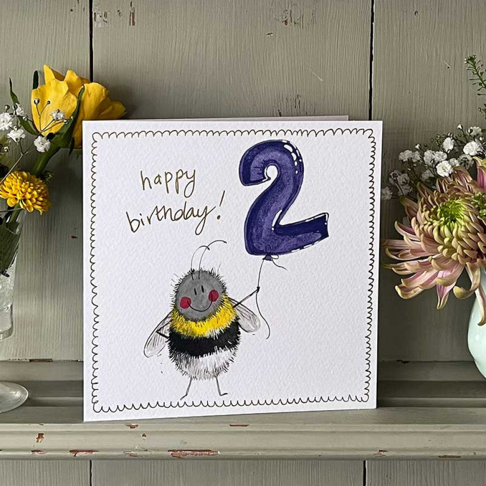 2nd Birthday Card by Alex Clark