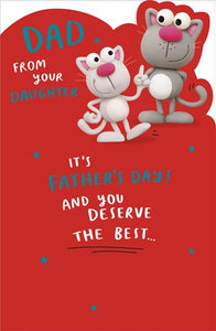 Two Cats From Your Daughter Father’s Day Card
