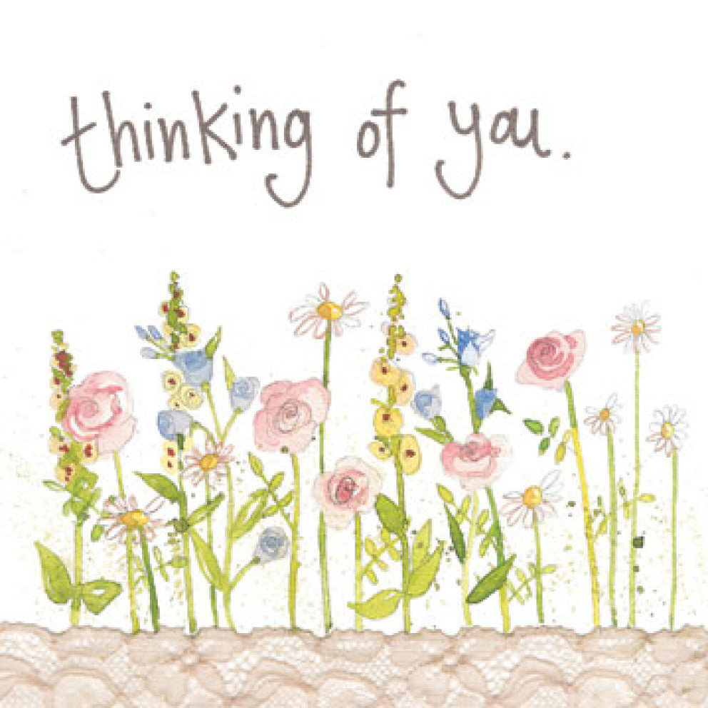 Thinking Of You Card by Alex Clark