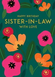 Sister-In-Law Birthday Card