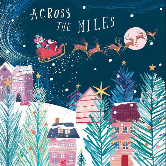 Across The Miles Christmas Card