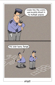 Police Humour Birthday Card