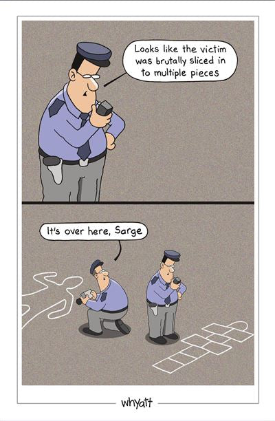 Police Humour Birthday Card
