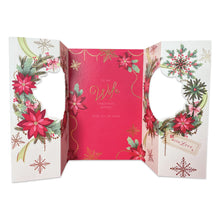 Load image into Gallery viewer, Christmas Wreath 3D Wife Christmas Card
