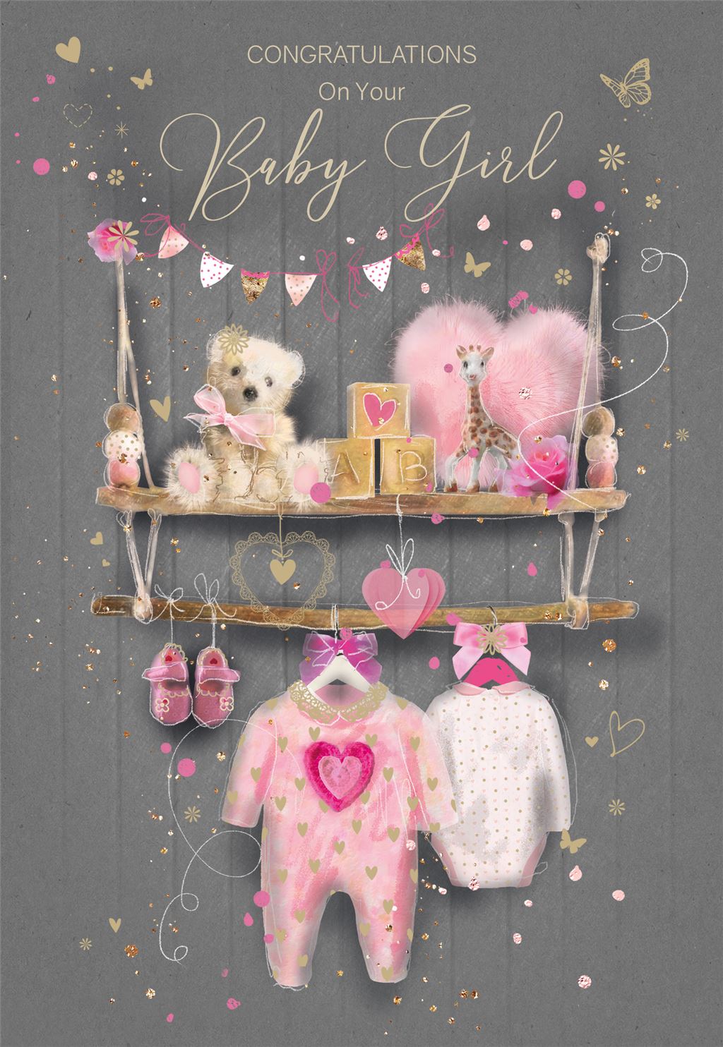 Baby Girl Card