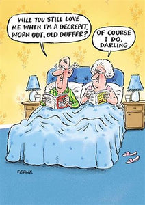 Old Duffer Humour Birthday Card