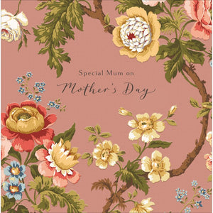 Special Mum Hykenham French Rose  Mother’s Day Card by Sanderson