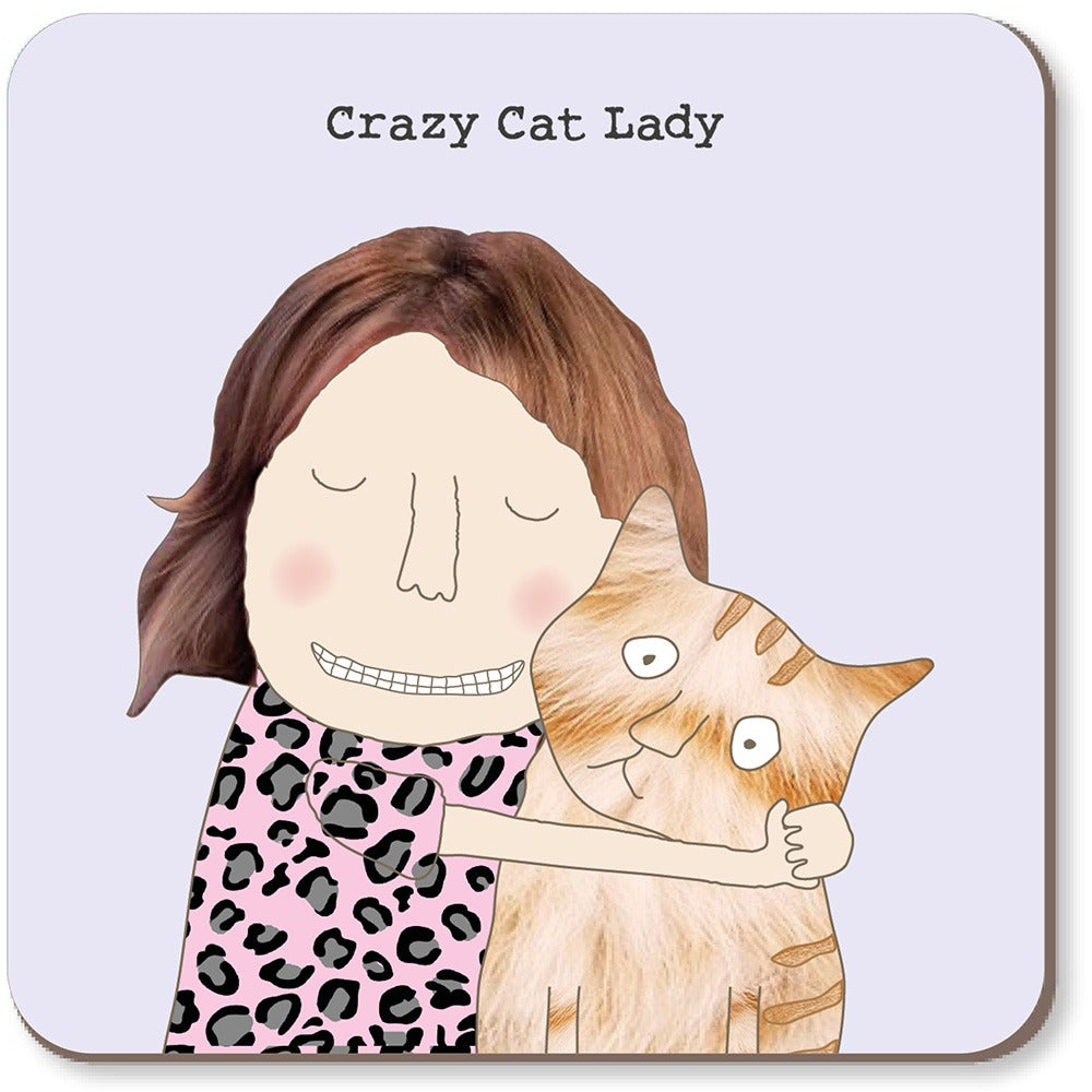 Crazy Cat Lady Coaster By RosieMadeAThing