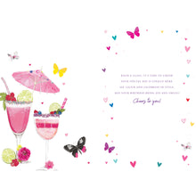 Load image into Gallery viewer, Daughter Cocktails Birthday Card
