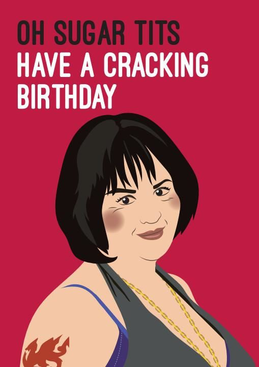Nessa, Have A Cracking Birthday Card