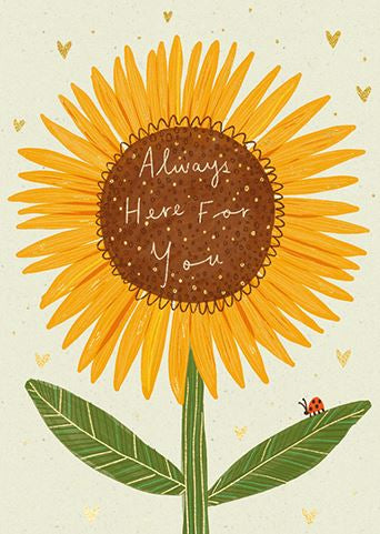 Sunflower Supportive Card