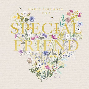 Special Friend Birthday Card