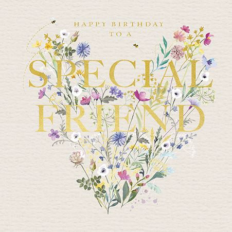 Special Friend Birthday Card