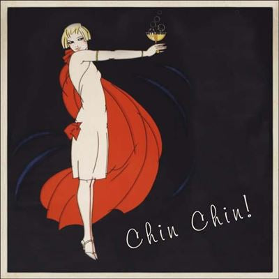 Red Cloak Lady Blank Card