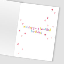 Load image into Gallery viewer, Toucan 3rd Birthday Card With Number 3 Temporary Tattoo

