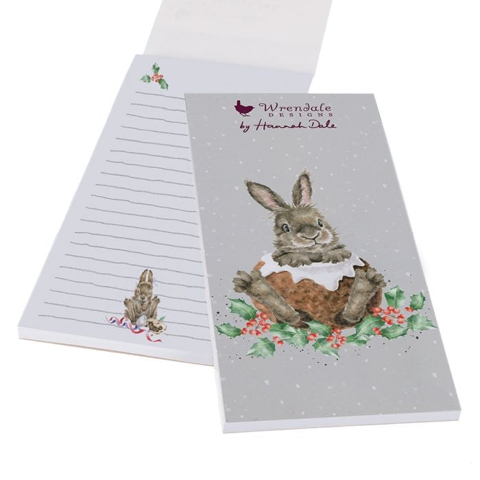 ‘Little Pudding ‘ Rabbit Shopping Pad by Wrendale Designs